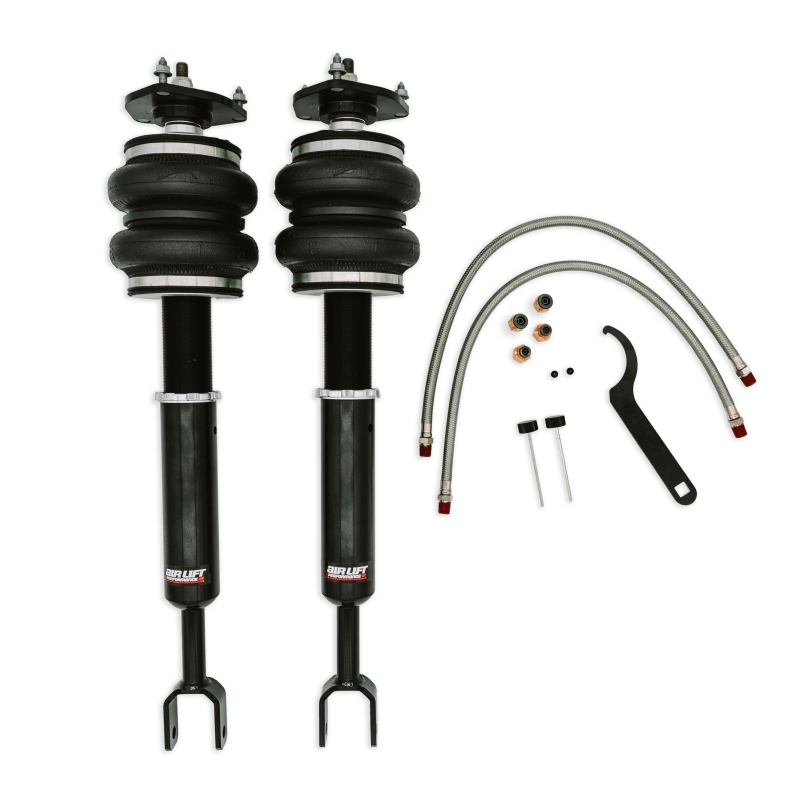 Infiniti G35 Coilover Suspension Kit - Front - Air Lift - Progressive-Rate Double-Bellows Air Springs - `03-`06